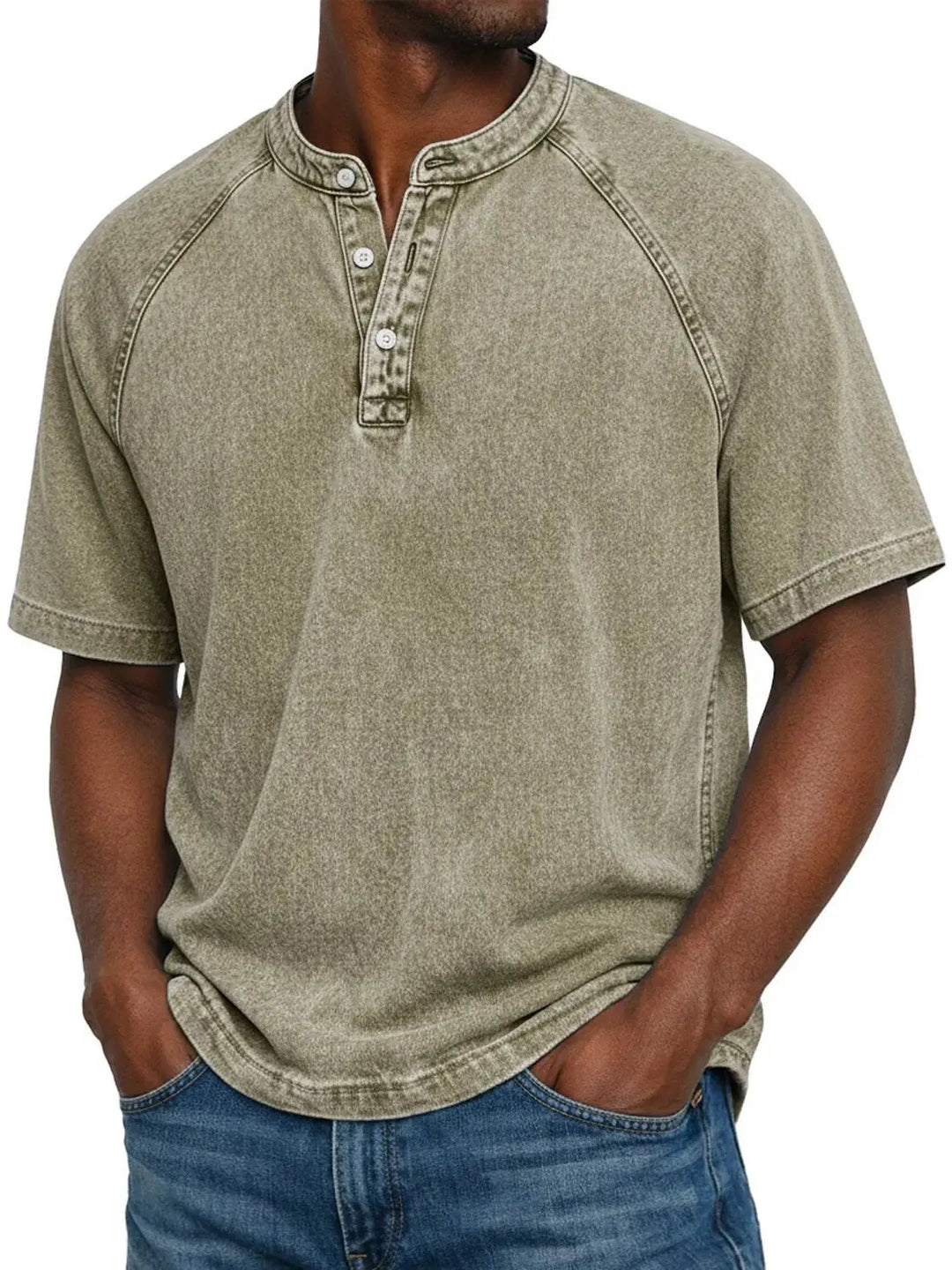 Étienne | Chemise vintage boutonnée pour homme