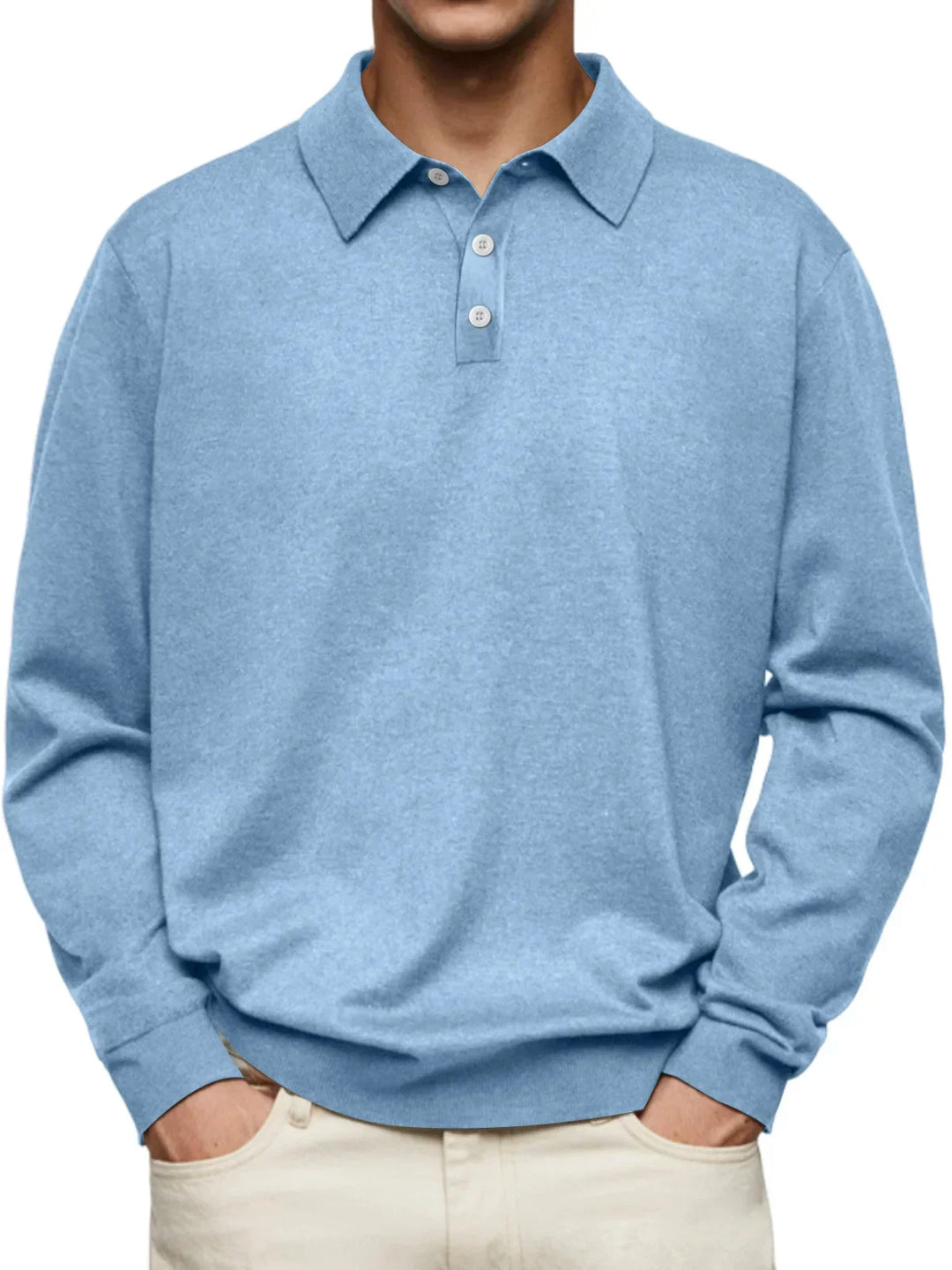 Jean-Baptiste™ | Polo de Luxe à Manches Longues