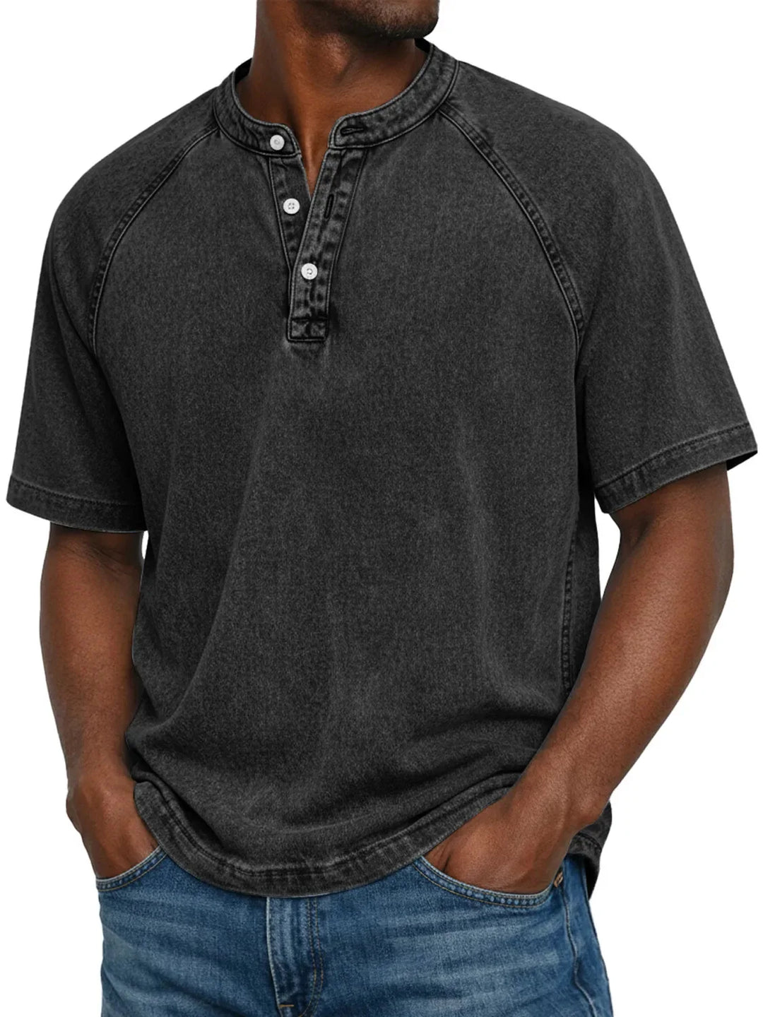 Étienne | Chemise vintage boutonnée pour homme