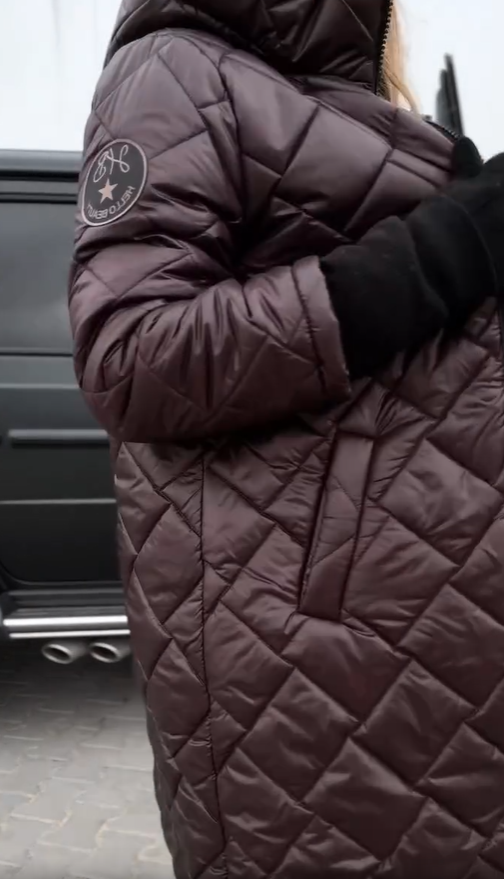 Sixtine| Doudoune matelassée élégante à capuche
