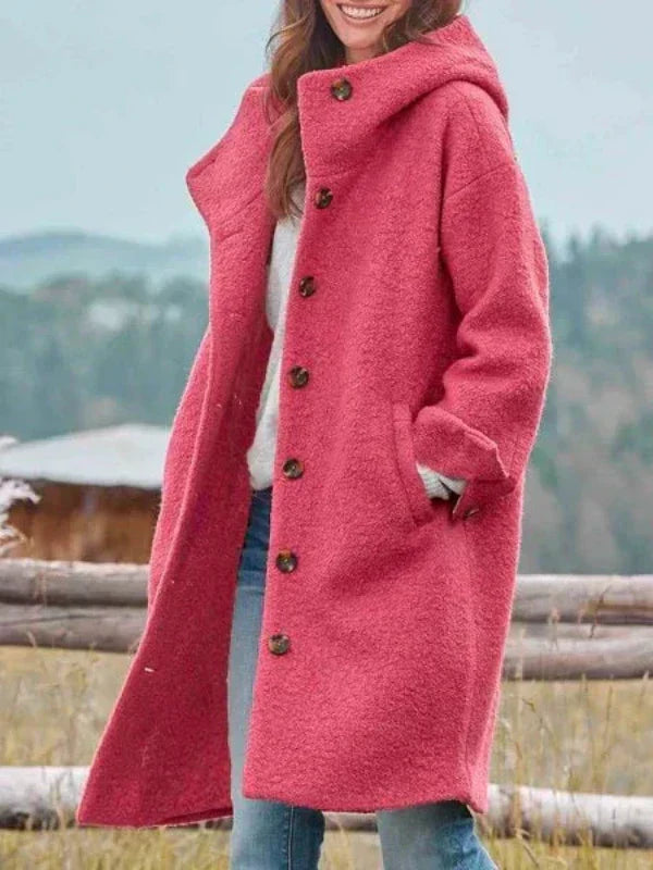 AMELIE - Longue veste d'hiver élégante