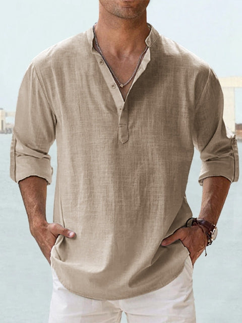 Matteo™ | Chemise en lin respirante