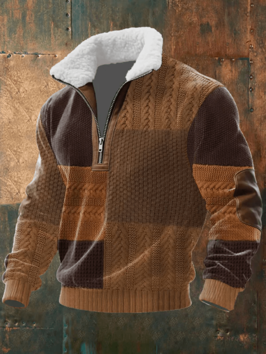 Pull avec Col en Fleece