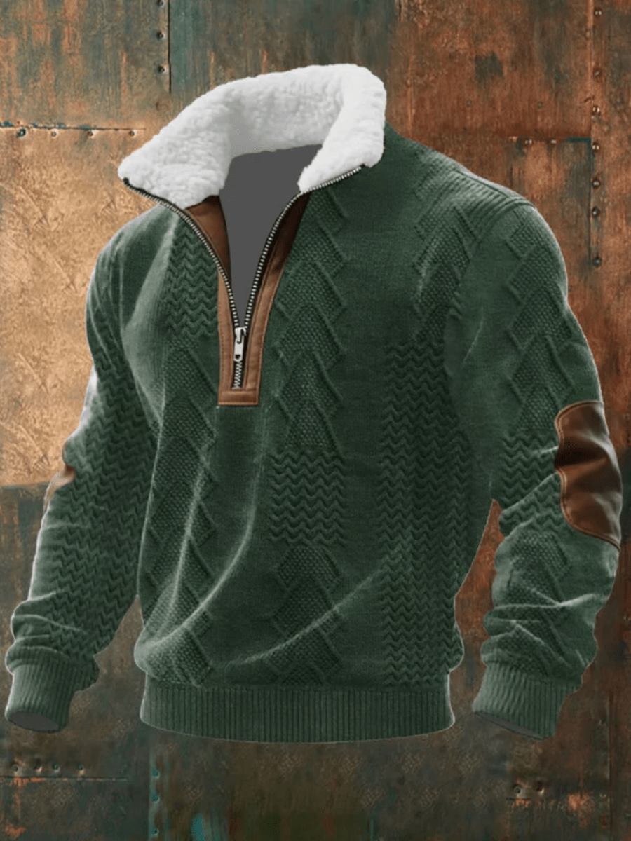 Pull avec Col en Fleece