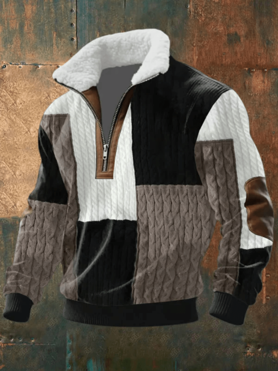 Pull avec Col en Fleece