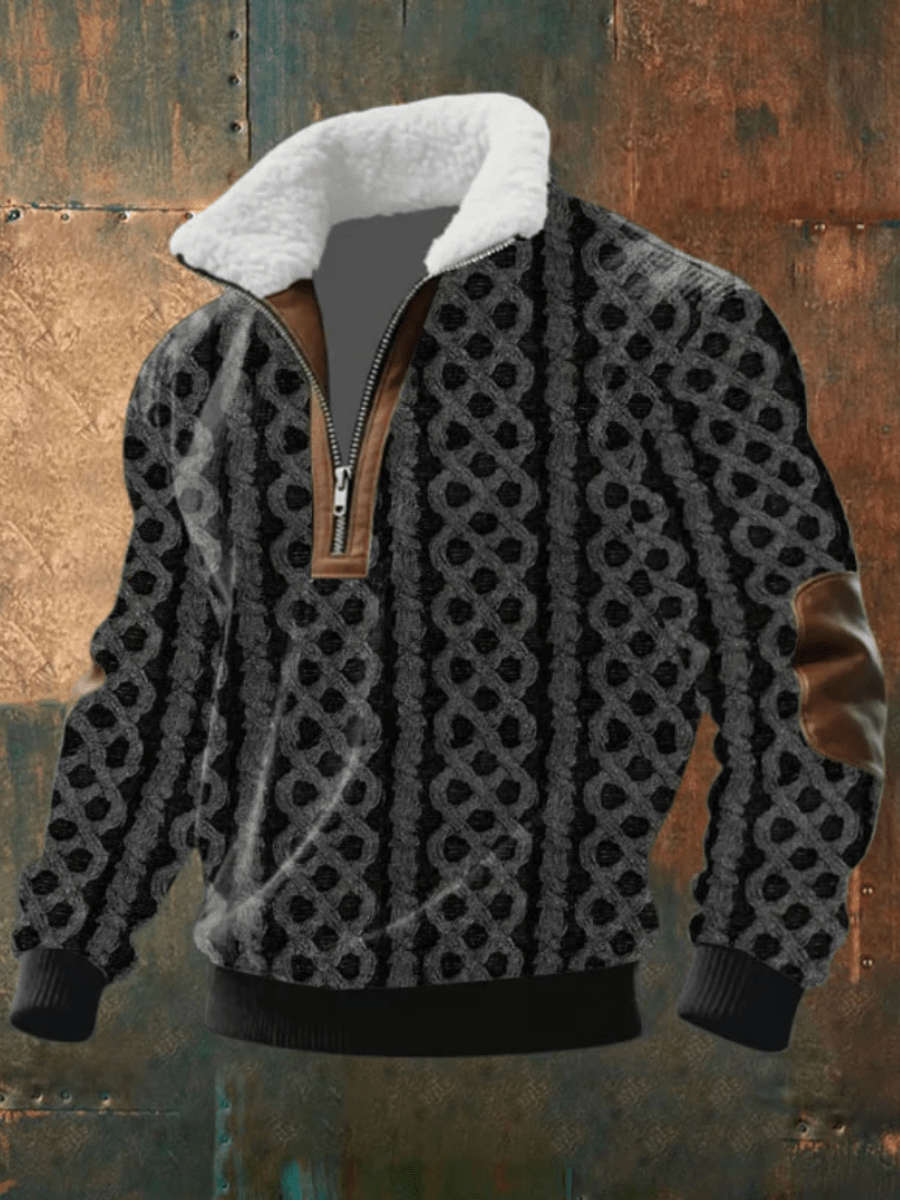Pull avec Col en Fleece