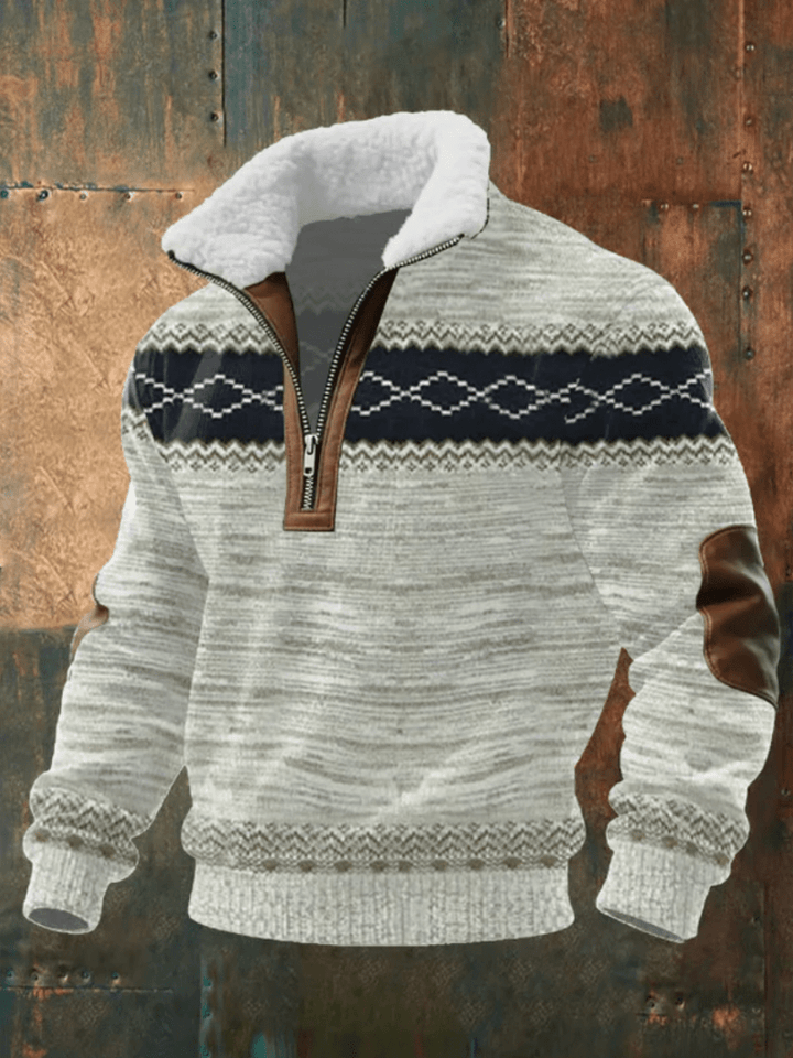 Pull avec Col en Fleece