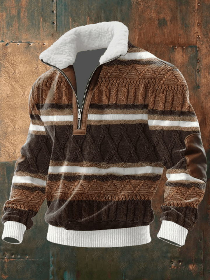 Pull avec Col en Fleece