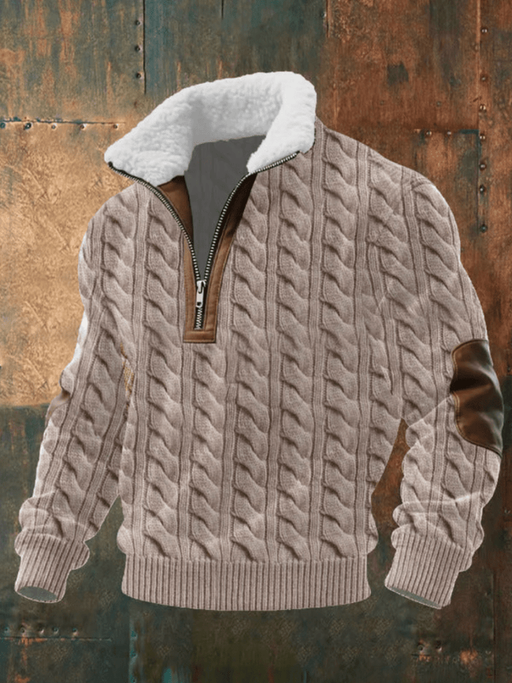 Pull avec Col en Fleece