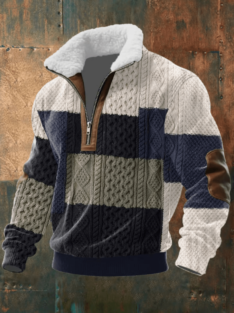 Pull avec Col en Fleece