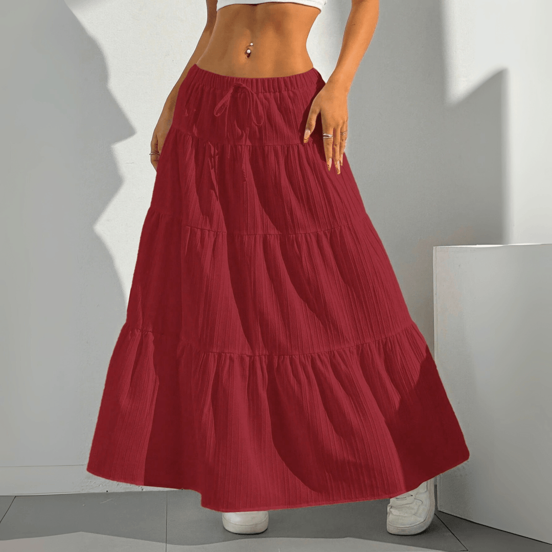 Jupe Karina Longue En Coton